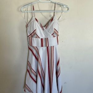 Striped dress, size small.